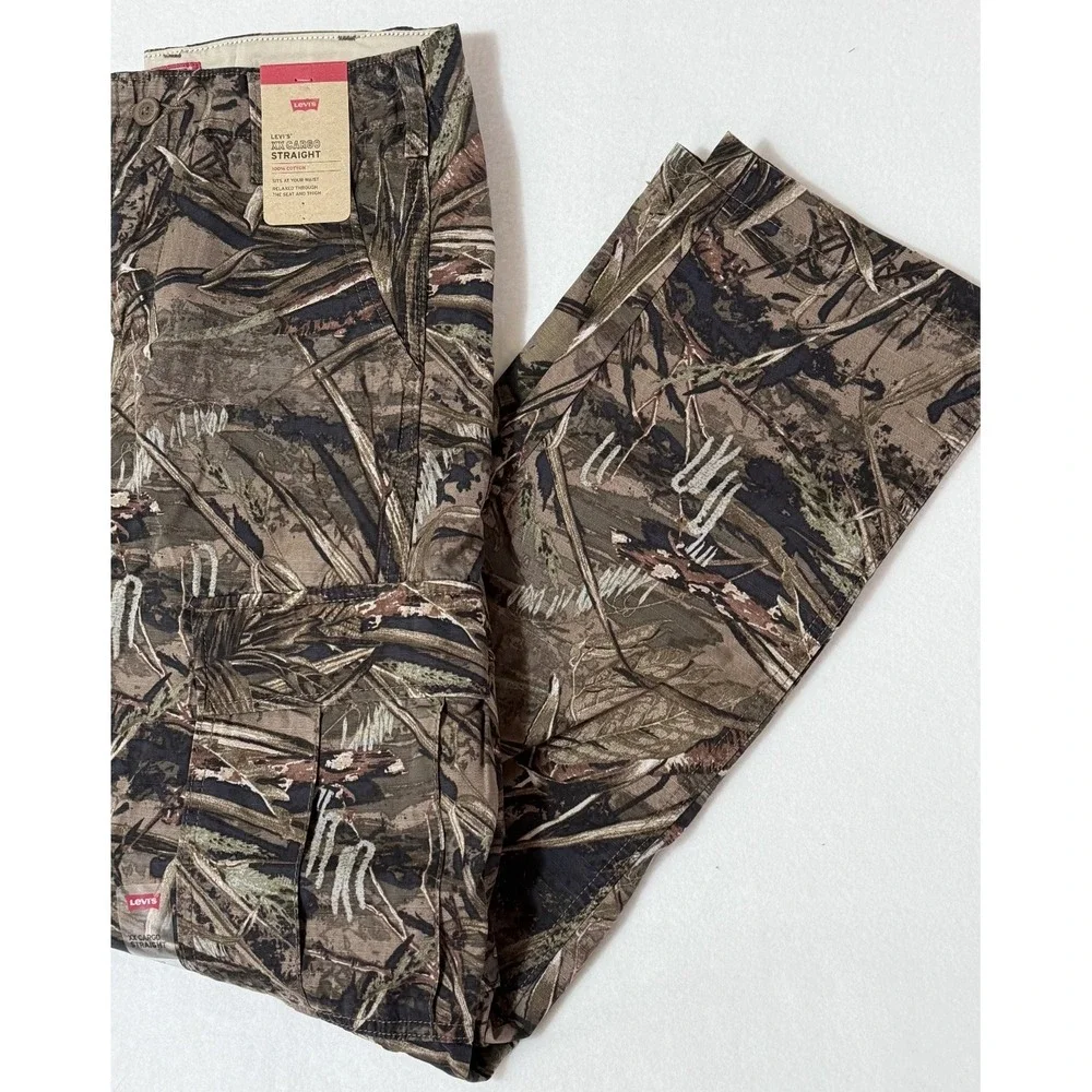 Levi's Men's XX Cargo Straight Leg‎ Relaxed Fit 100% Cotton Pants US Size 29x32